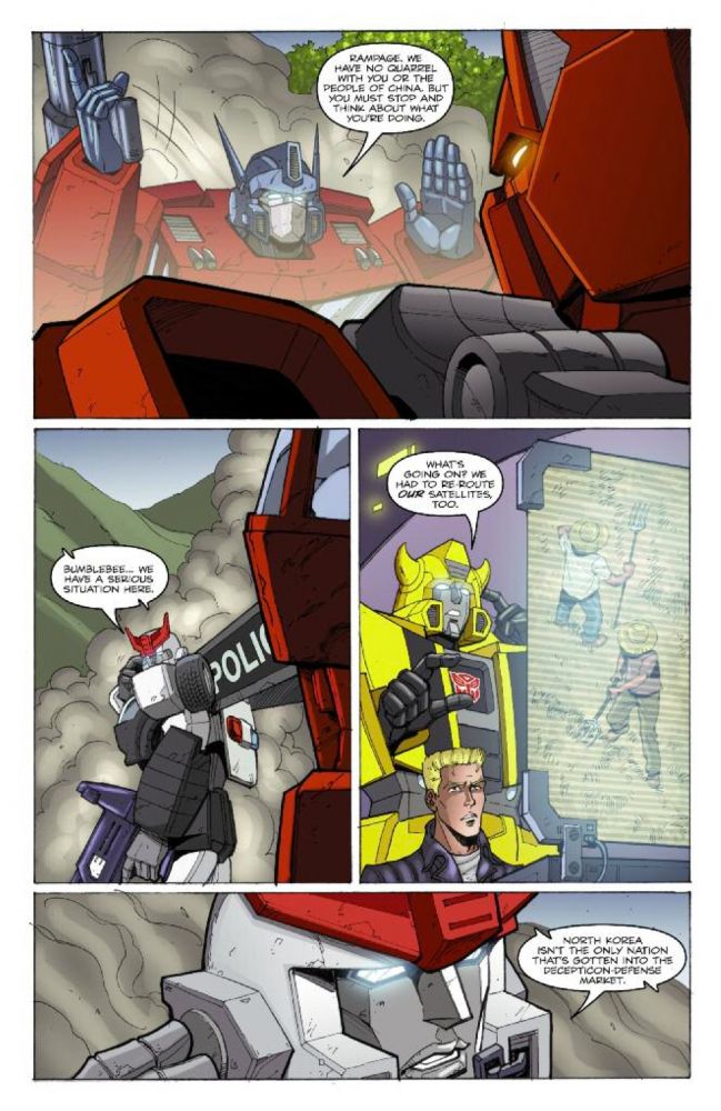 Transformers News: Transformers: Ongoing #12 Five-Page Preview Image