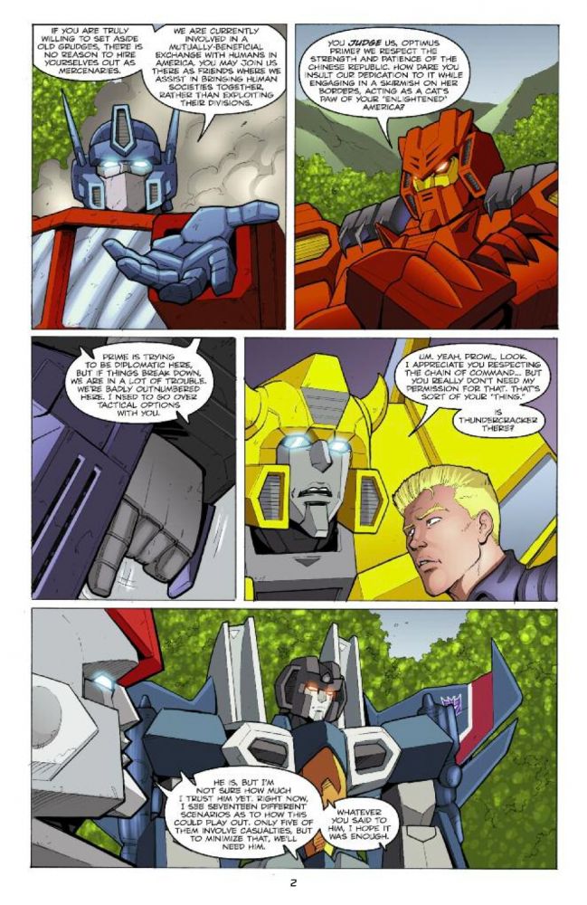 Transformers News: Transformers: Ongoing #12 Five-Page Preview Image