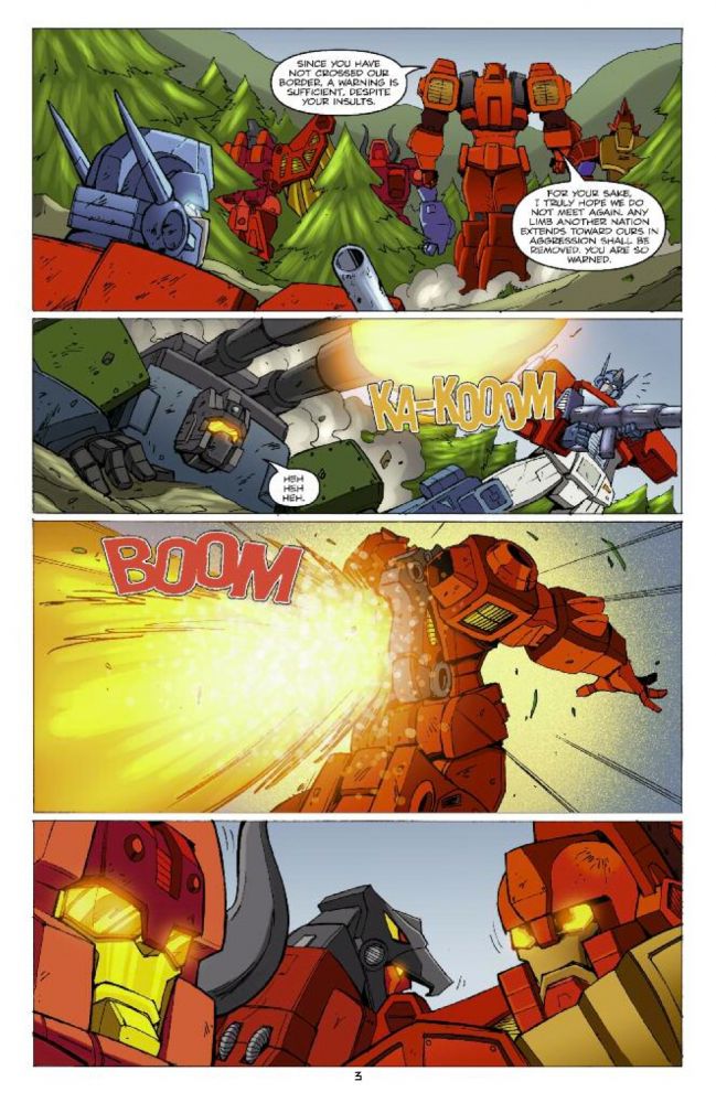 Transformers News: Transformers: Ongoing #12 Five-Page Preview Image