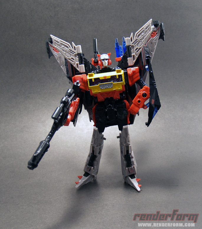 Transformers News: New Renderform RF-003 DJ Rockblast Upgrade Kit Images Image