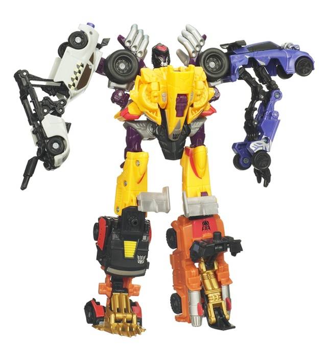 Transformers News: Official / In-Package Images of PCC Spastic w / Stunticons, Salvage w / Bombburst, Undertow w / Waterlog Image