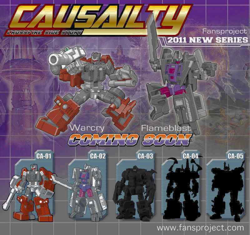 Transformers News: Clearer Image Of FansProject Causality 2011 CA-03 Image