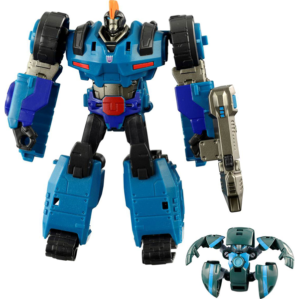 Transformers News: Official Images - Takara Tomy Transformers Adventure TAV46 Overload and TAV47 Crazybolt