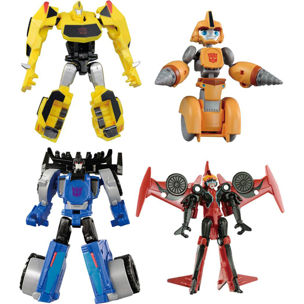 Transformers News: Official Images - Takara Tomy Transformers Adventure TAV44, TAV45 and TAV48, TAV49 EZ