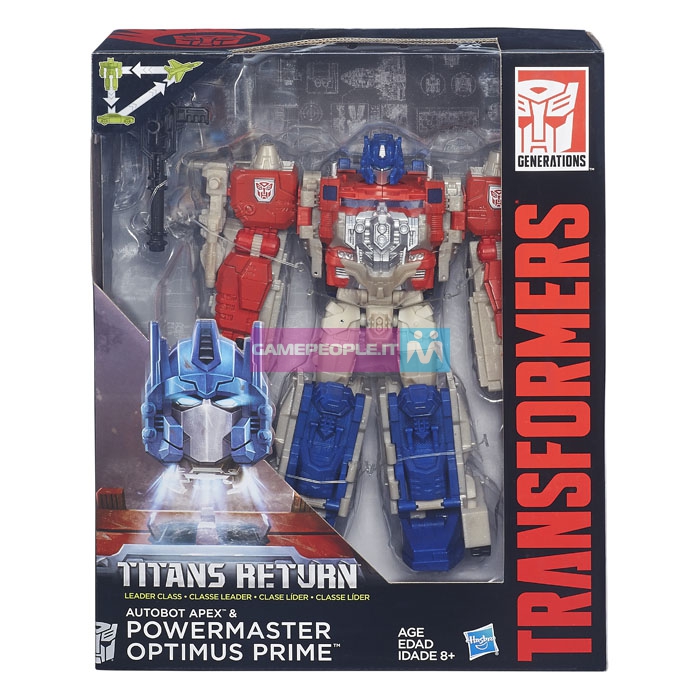 Transformers News: Stock Package Images - Transformers Titans Return Leaders Powermaster Prime and Blaster