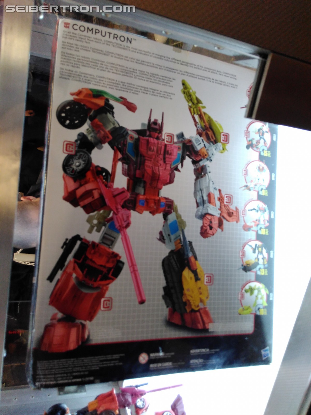 Transformers News: #Botcon2016 Galleries: Hasbro Floor Display - Wave 2 Titans Return, Computron +Technobots, Liokaiser