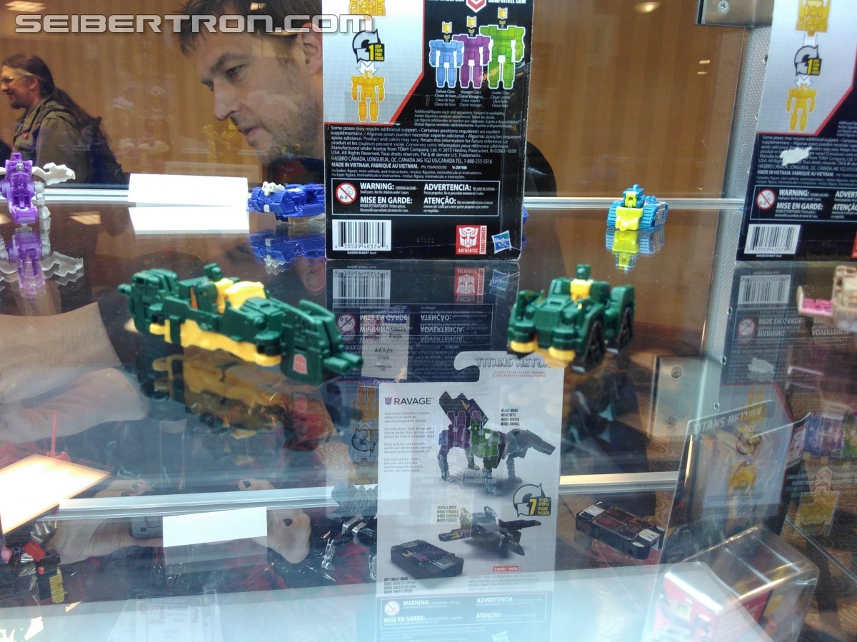 Transformers News: #Botcon2016 Galleries: Hasbro Floor Display - Wave 2 Titans Return, Computron +Technobots, Liokaiser