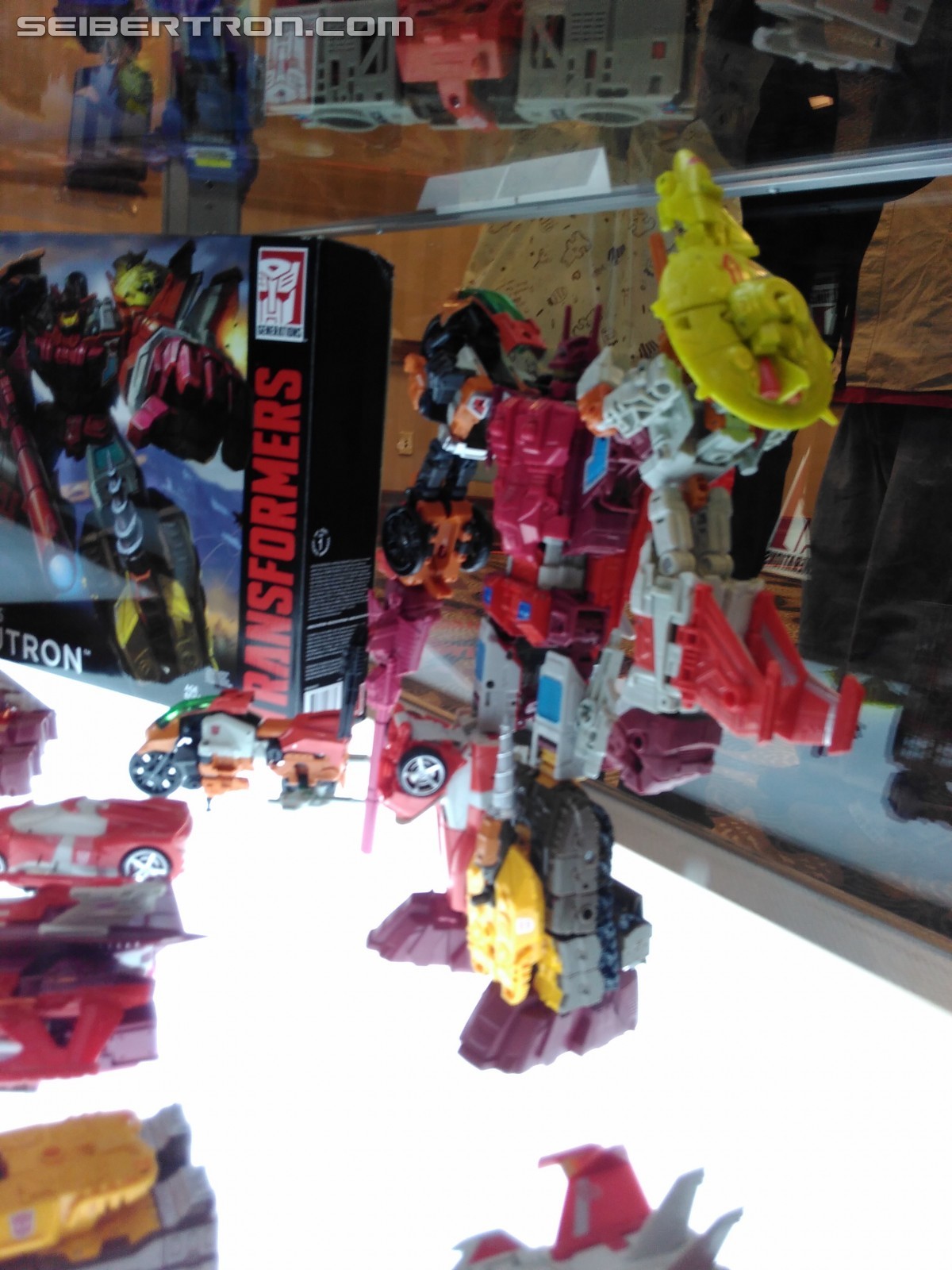 Transformers News: #Botcon2016 Galleries: Hasbro Floor Display - Wave 2 Titans Return, Computron +Technobots, Liokaiser
