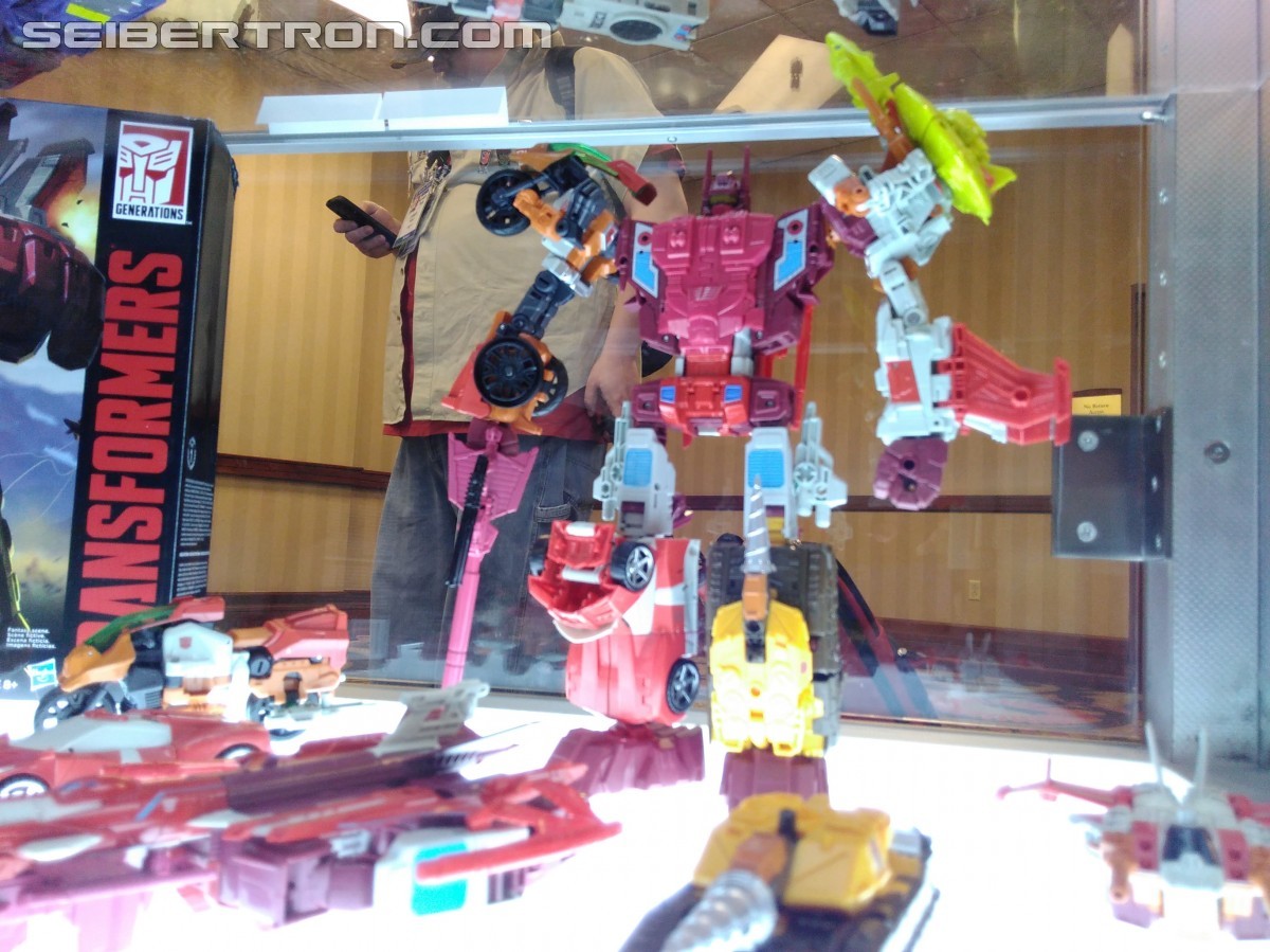Transformers News: #Botcon2016 Galleries: Hasbro Floor Display - Wave 2 Titans Return, Computron +Technobots, Liokaiser