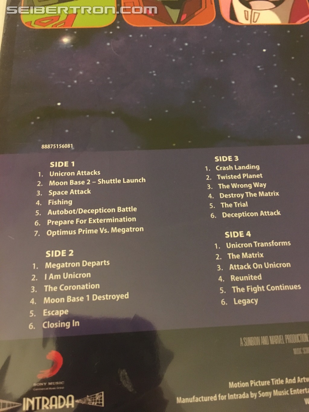Transformers News: #Botcon2016 Limited Transformers The Movie LPs available at Concert Transformers News: #Botcon2016 Limited Transformers The Movie CDs available at Concert