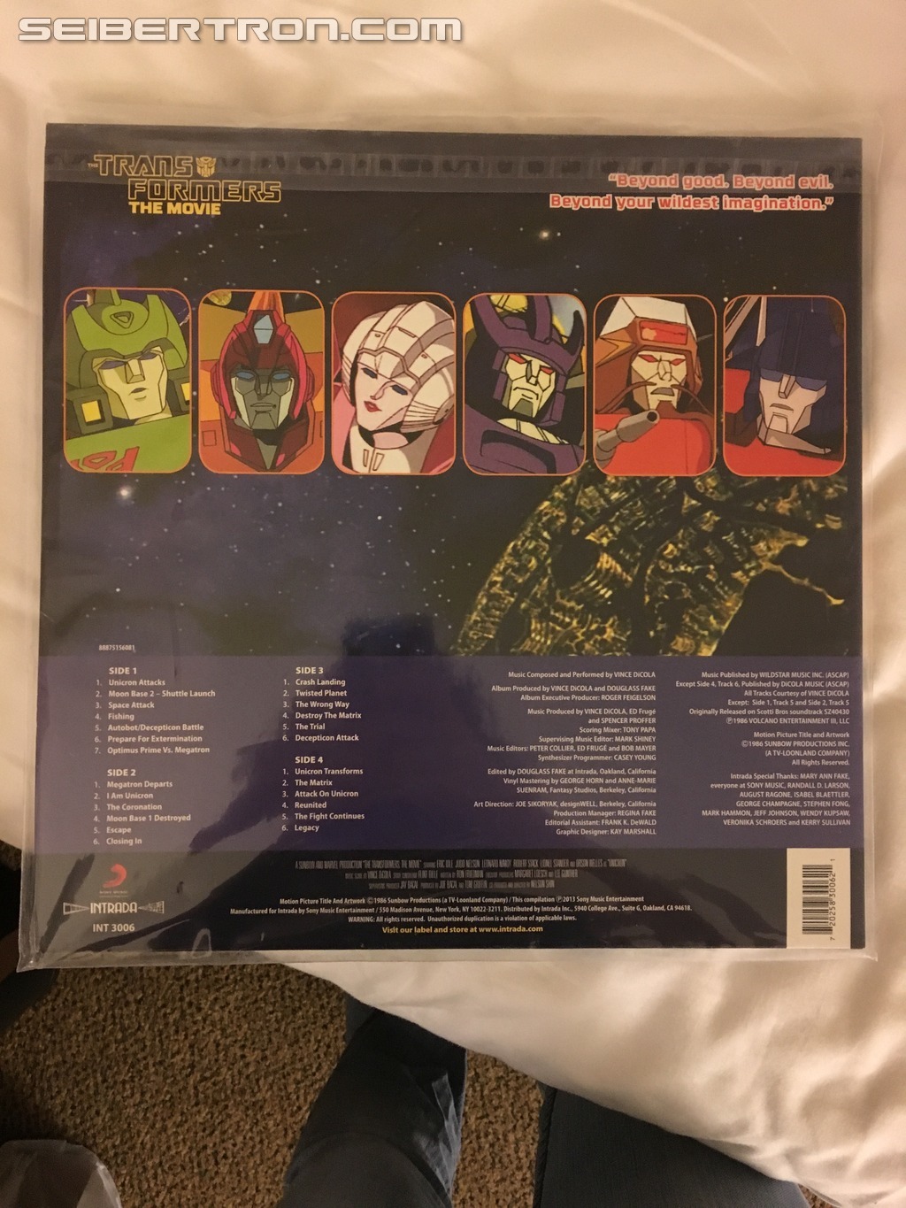 Transformers News: #Botcon2016 Limited Transformers The Movie LPs available at Concert Transformers News: #Botcon2016 Limited Transformers The Movie CDs available at Concert