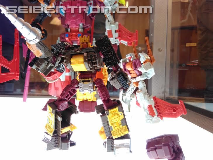Transformers News: #Botcon2016 Galleries: Hasbro Floor Display - Wave 2 Titans Return, Computron +Technobots, Liokaiser
