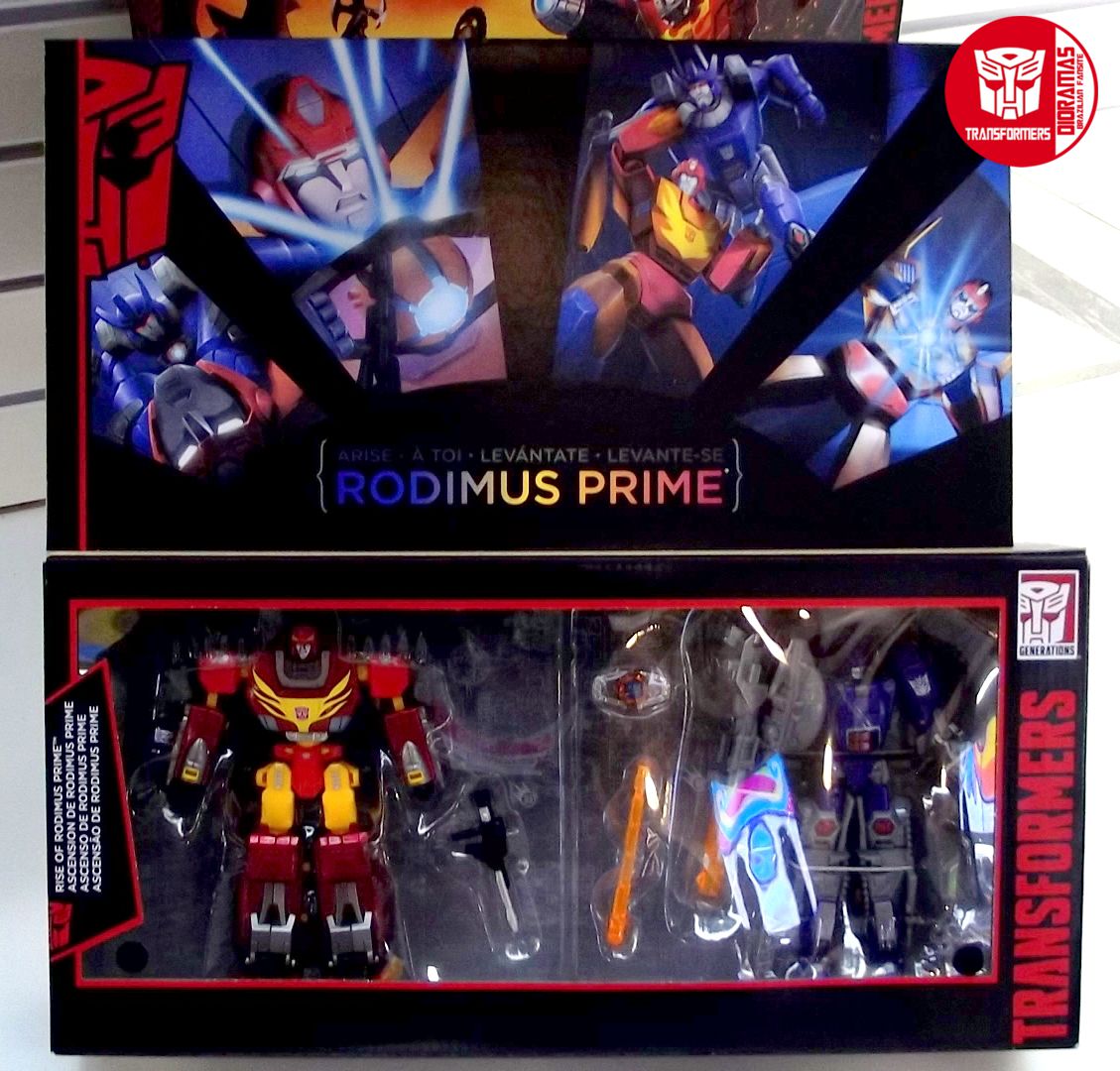 Transformers News: 2016 Transformers Generations Platinum Rodimus Prime and Galvatron Set Revealed