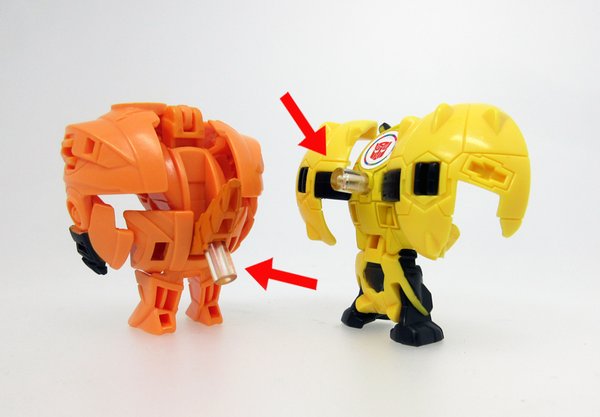 Transformers News: New Transformers Adventures Images Including TAV Overload, Crazybolt and new Minicon Functionality