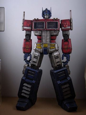 Transformers News: Ultimetal UM-03 Ultra Magnus and UM-01 Battle Damaged Prime Colored Images