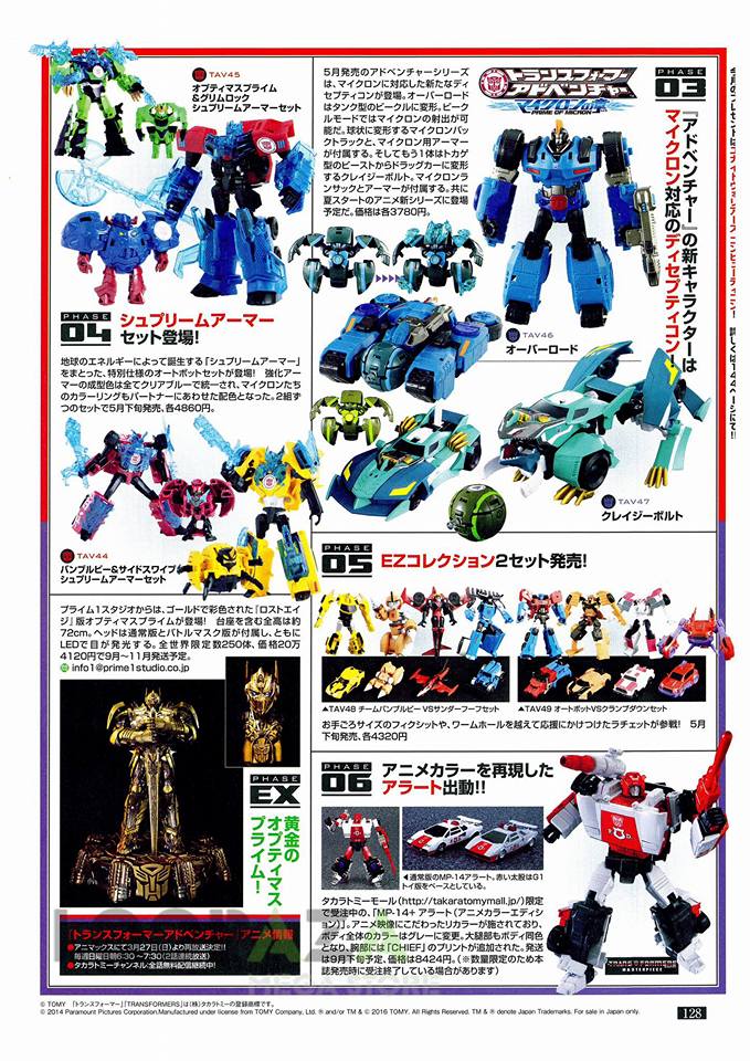 Transformers News: New Figure Kings 219 Magazine Scans