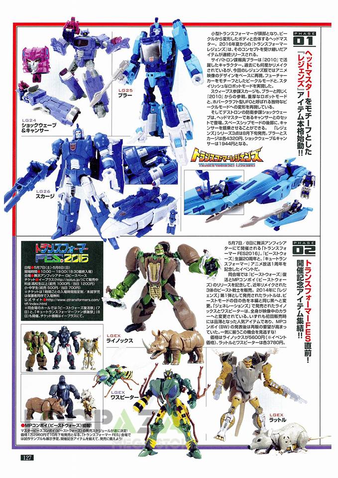 Transformers News: New Figure Kings 219 Magazine Scans