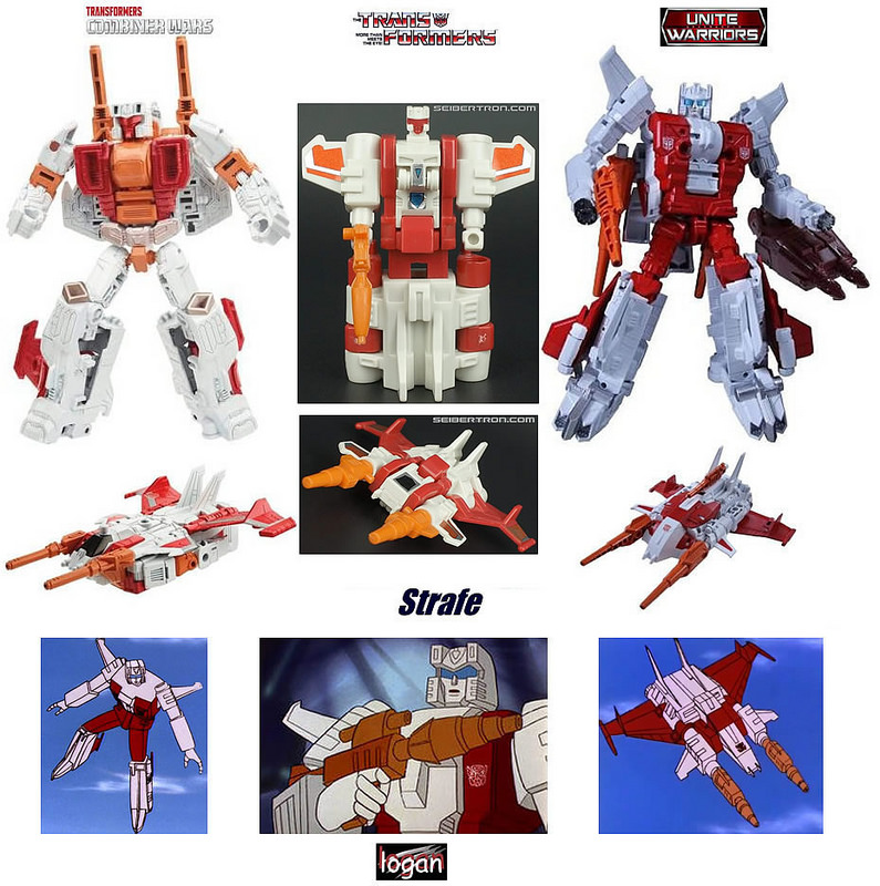 Transformers News: Comparisons Between Transformers Combiner Wars and Unite Warriors Computron with Animation and Comic