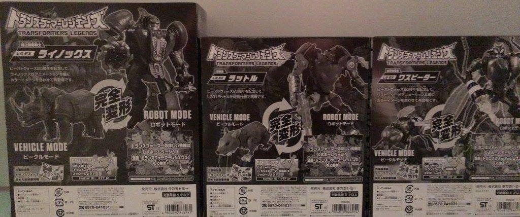 Transformers News: TakaraTomy Transformers Legends EX: Rhinox, Rattrap, & Waspinator On Display And In Box Transformers News: TakaraTomy Transformers Legends EX: Rhinox, Rattrap, & Waspinator On Display And In Box