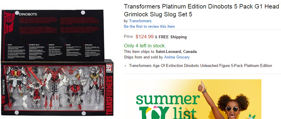 Transformers News: Crazy Deal: 75% Off Amazon Exclusive Transformers G1 Deco Voyager Slog + Amazon Deal Rundown Transformers News: Crazy Deal: 75% Off Amazon Exclusive Transformers G1 Deco Voyager Slog + Amazon Deal Rundown