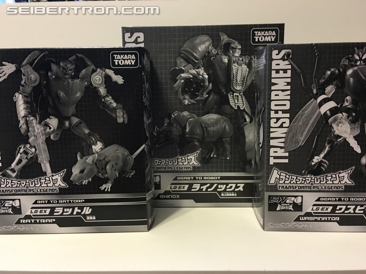 Transformers News: TakaraTomy Transformers Legends LG-EX: Rhinox, Rattrap, & Waspinator Review Transformers News: TakaraTomy Transformers Legends LG-EX: Rhinox, Rattrap, & Waspinator Review