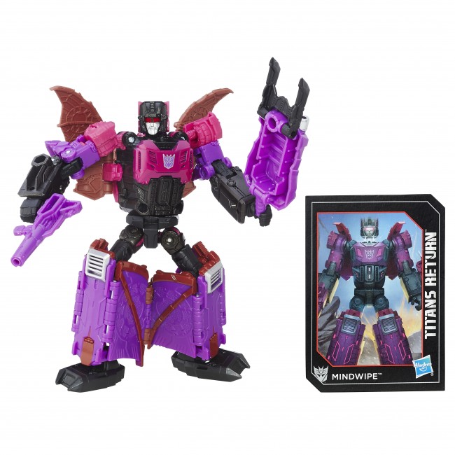 Transformers News: Stock Images - Transformers Titans Return Deluxes Wave 1: Mindwipe, Highbrow, Wolfwire, Chromedome