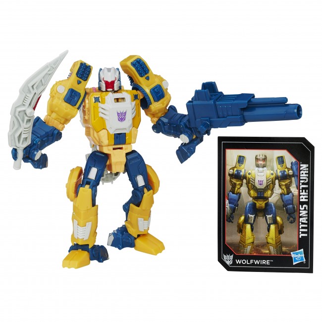 Transformers News: Stock Images - Transformers Titans Return Deluxes Wave 1: Mindwipe, Highbrow, Wolfwire, Chromedome