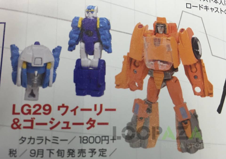 Transformers News: Takara Tomy Transformers Legends Wheelie and GoShooter New Image