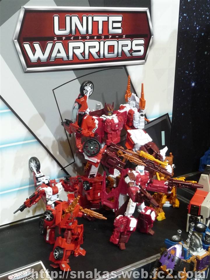 Transformers News: Image of Final Product for Takara Transformers Unite Warriors Computron and More Show Pictures