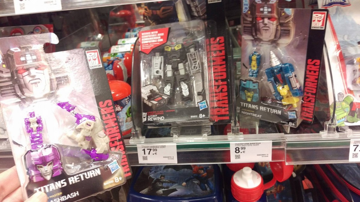 Transformers News: Transformers Titans Return Legends and Titan Masters at German Retail