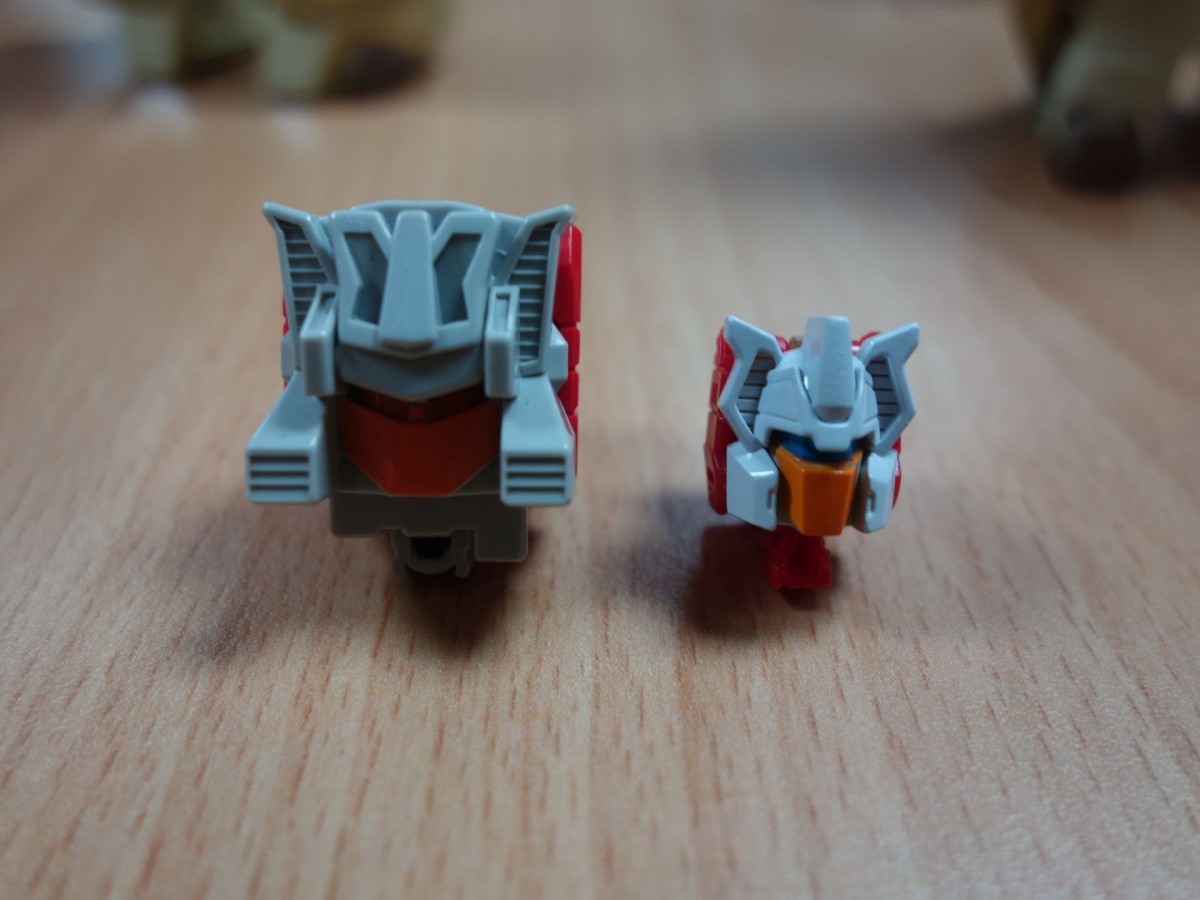 Transformers News: In Hand and G1 Comparison Images of Transformers Titans Return Chromedome and Highbrow