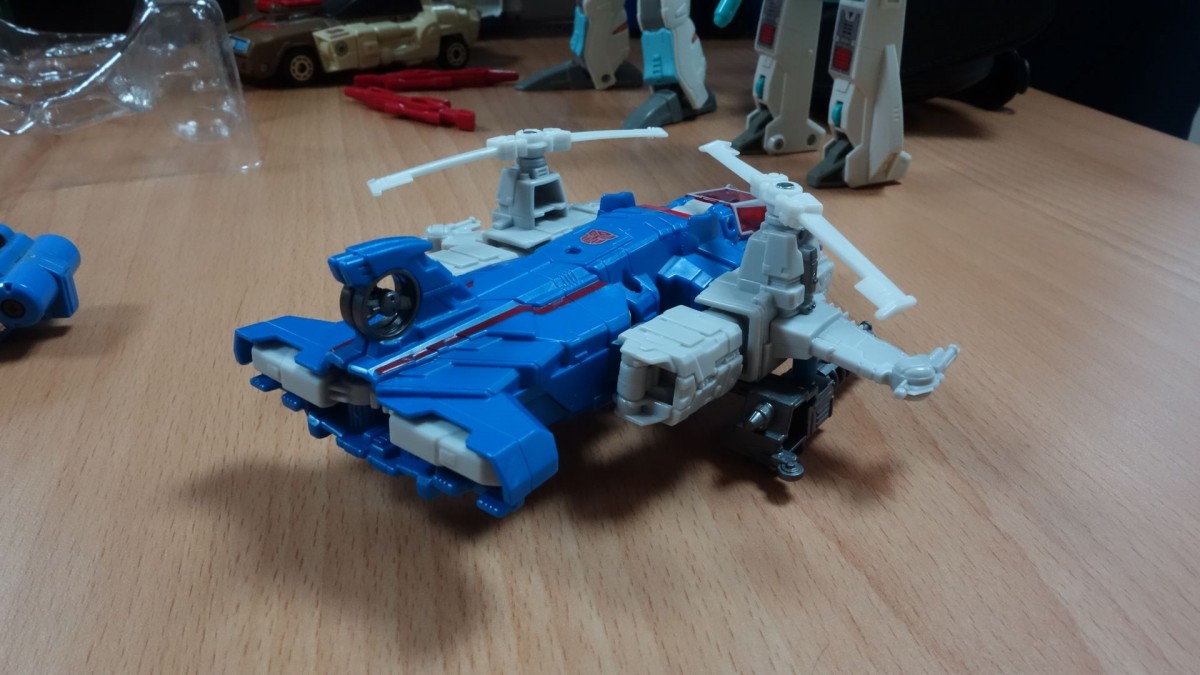 Transformers News: In Hand and G1 Comparison Images of Transformers Titans Return Chromedome and Highbrow