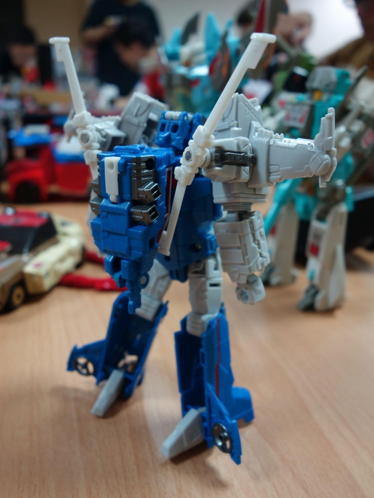 Transformers News: In Hand and G1 Comparison Images of Transformers Titans Return Chromedome and Highbrow