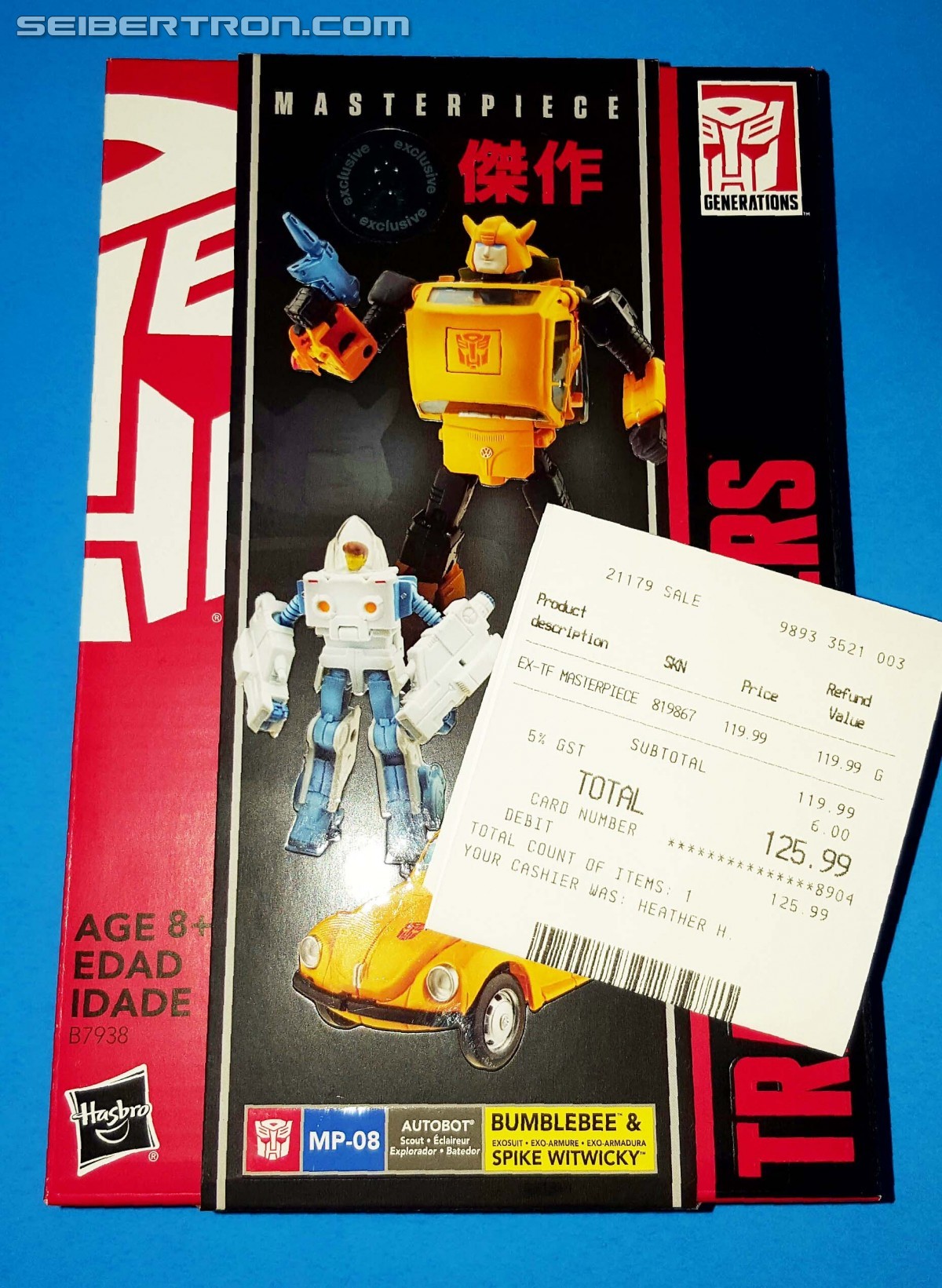 Transformers News: Hasbro Transformers Masterpiece MP-08 Bumblebee In Hand Comparison With MP-21 Transformers News: Hasbro Transformers Masterpiece MP-08 Bumblebee In Hand Comparison With MP-21