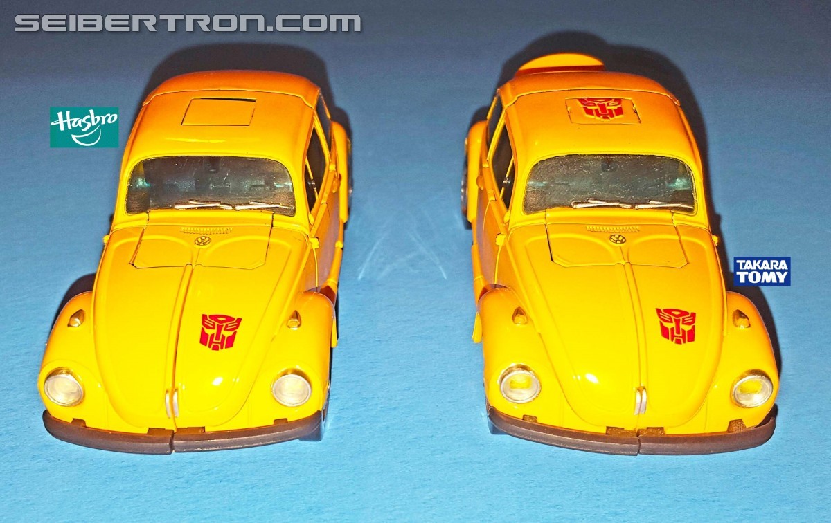 Transformers News: Hasbro Transformers Masterpiece MP-08 Bumblebee In Hand Comparison With MP-21 Transformers News: Hasbro Transformers Masterpiece MP-08 Bumblebee In Hand Comparison With MP-21