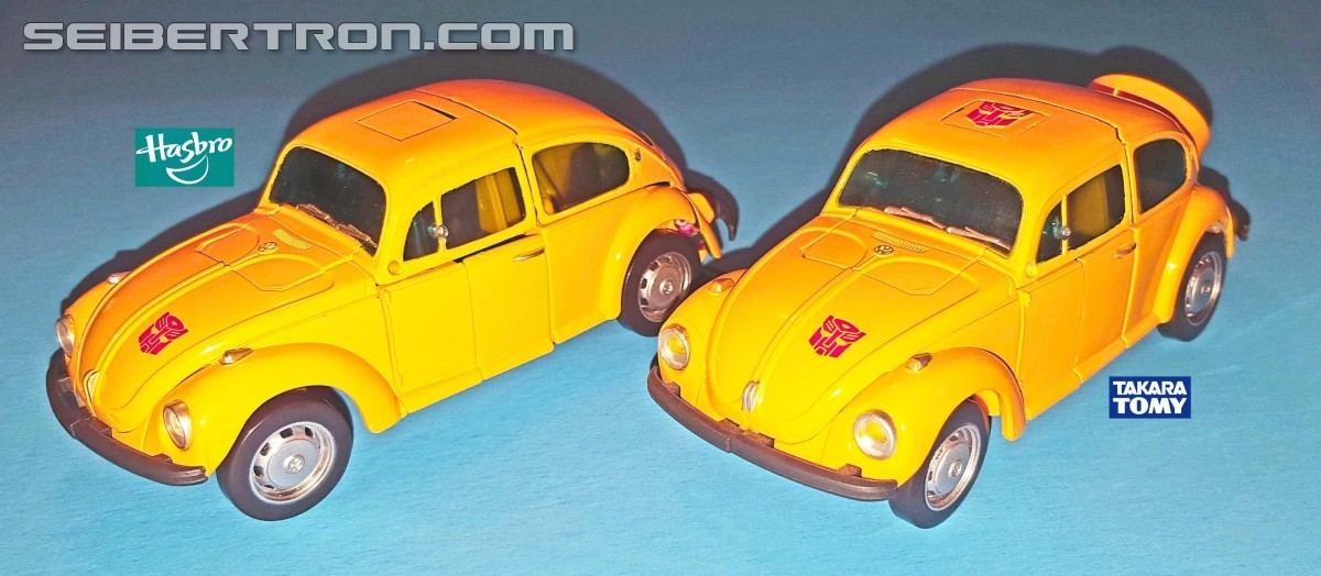 Transformers News: Hasbro Transformers Masterpiece MP-08 Bumblebee In Hand Comparison With MP-21 Transformers News: Hasbro Transformers Masterpiece MP-08 Bumblebee In Hand Comparison With MP-21