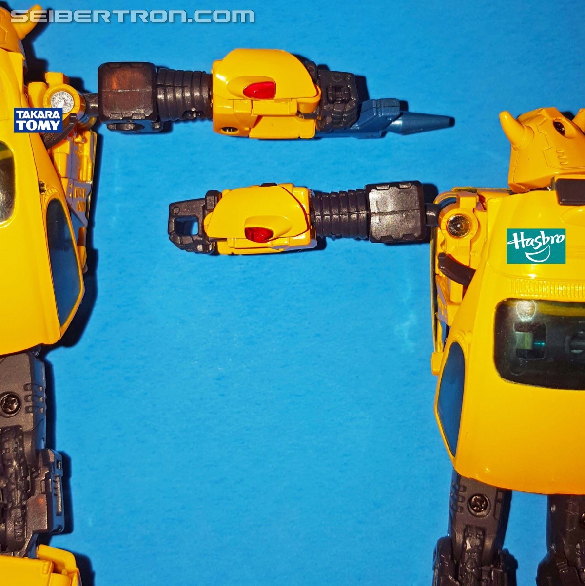 Transformers News: Hasbro Transformers Masterpiece MP-08 Bumblebee In Hand Comparison With MP-21 Transformers News: Hasbro Transformers Masterpiece MP-08 Bumblebee In Hand Comparison With MP-21