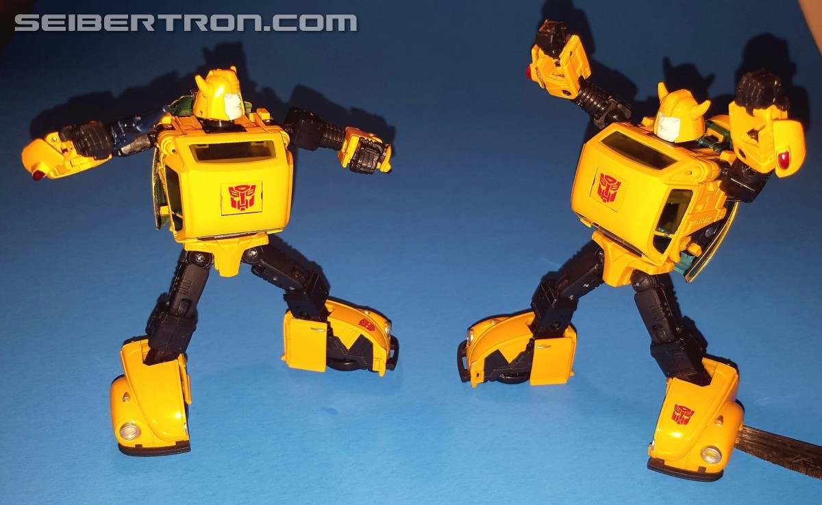 Transformers News: Hasbro Transformers Masterpiece MP-08 Bumblebee In Hand Comparison With MP-21 Transformers News: Hasbro Transformers Masterpiece MP-08 Bumblebee In Hand Comparison With MP-21