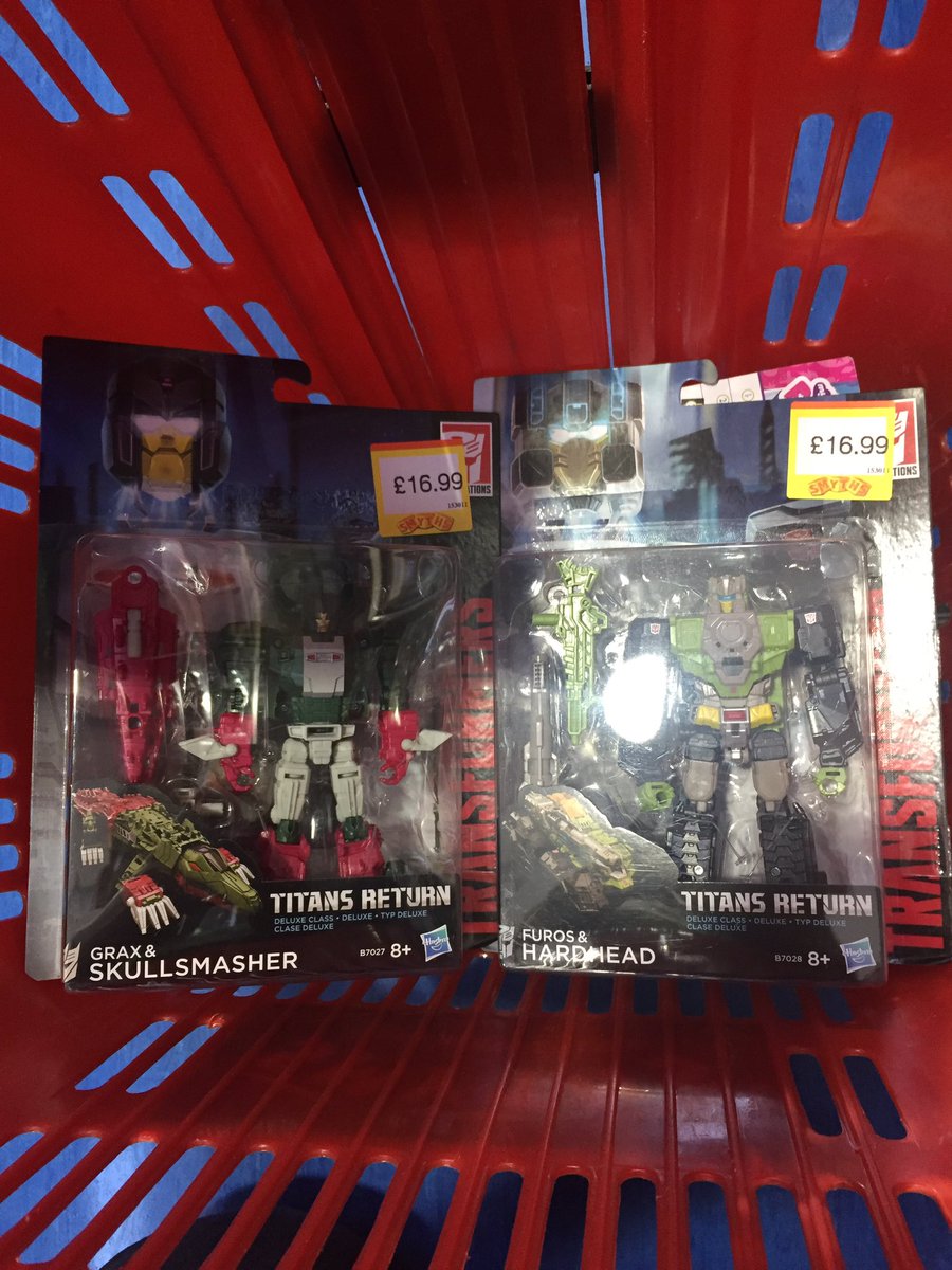 Transformers News: Transformers Titans Return Deluxes and Galvatron Sighted at UK Retail