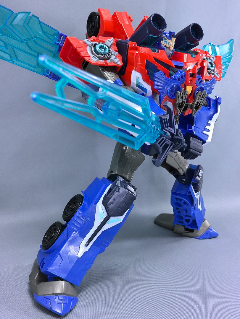 Transformers News: TakaraTomy Transformers Adventure TAV-50 Hypersurge Optimus Prime In-Hand Transformers News: TakaraTomy Transformers Adventure TAV-50 Hypersurge Optimus Prime In-Hand