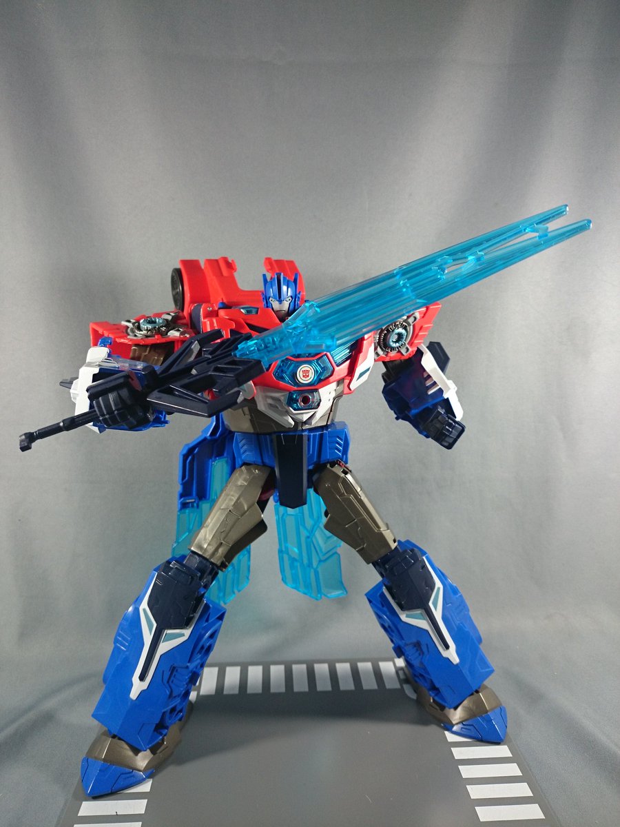 Transformers News: TakaraTomy Transformers Adventure TAV-50 Hypersurge Optimus Prime In-Hand Transformers News: TakaraTomy Transformers Adventure TAV-50 Hypersurge Optimus Prime In-Hand