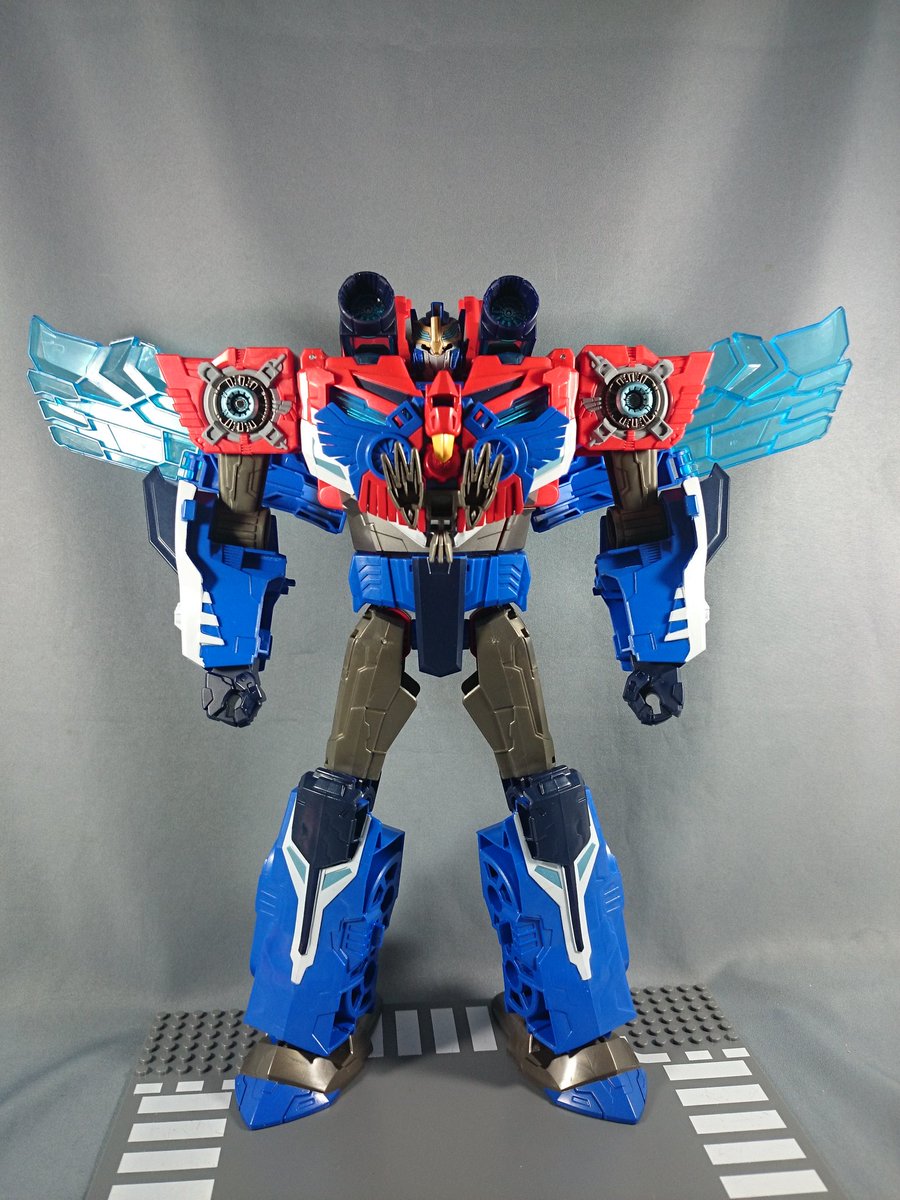 Transformers News: TakaraTomy Transformers Adventure TAV-50 Hypersurge Optimus Prime In-Hand Transformers News: TakaraTomy Transformers Adventure TAV-50 Hypersurge Optimus Prime In-Hand