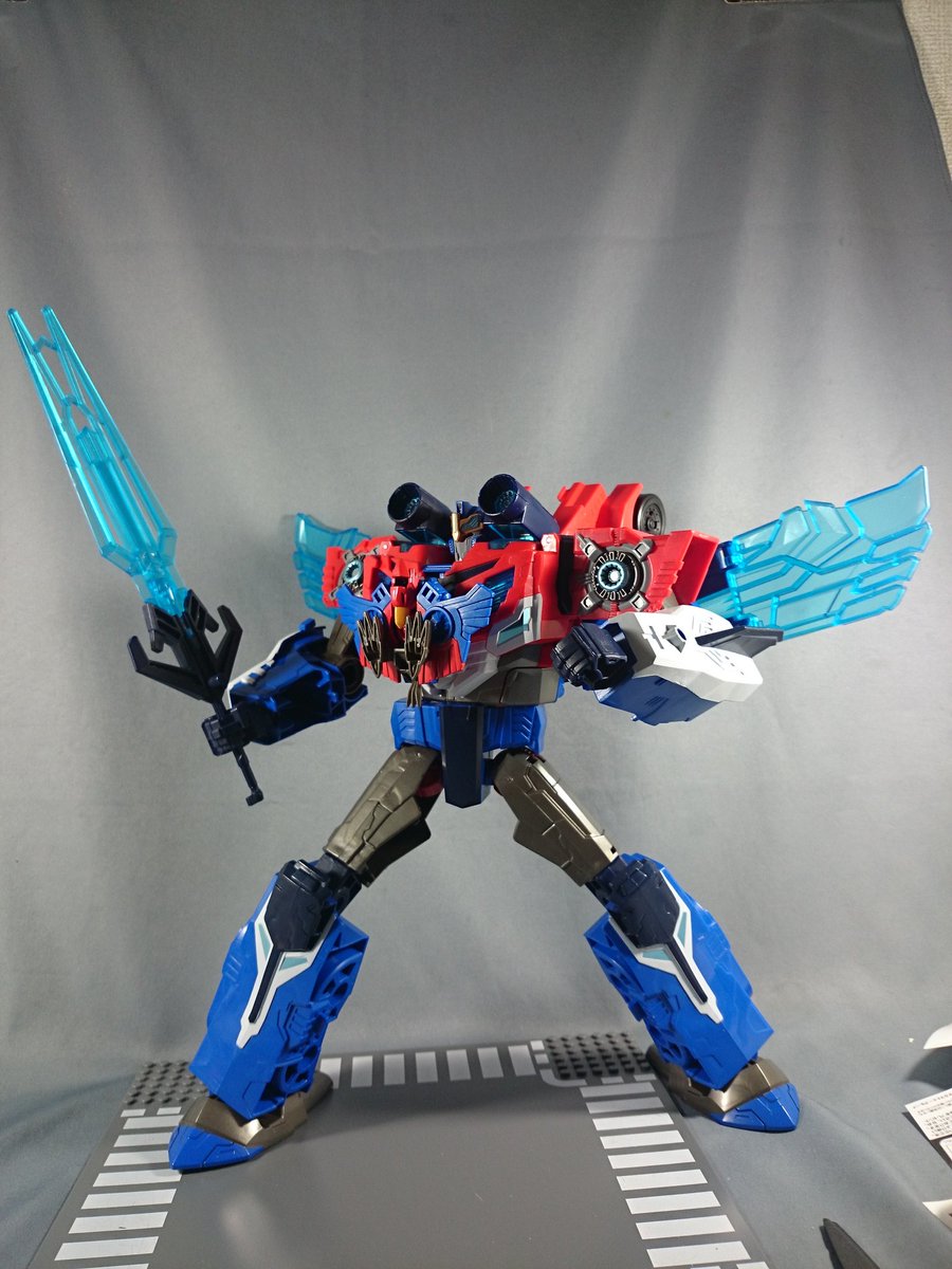 Transformers News: TakaraTomy Transformers Adventure TAV-50 Hypersurge Optimus Prime In-Hand Transformers News: TakaraTomy Transformers Adventure TAV-50 Hypersurge Optimus Prime In-Hand