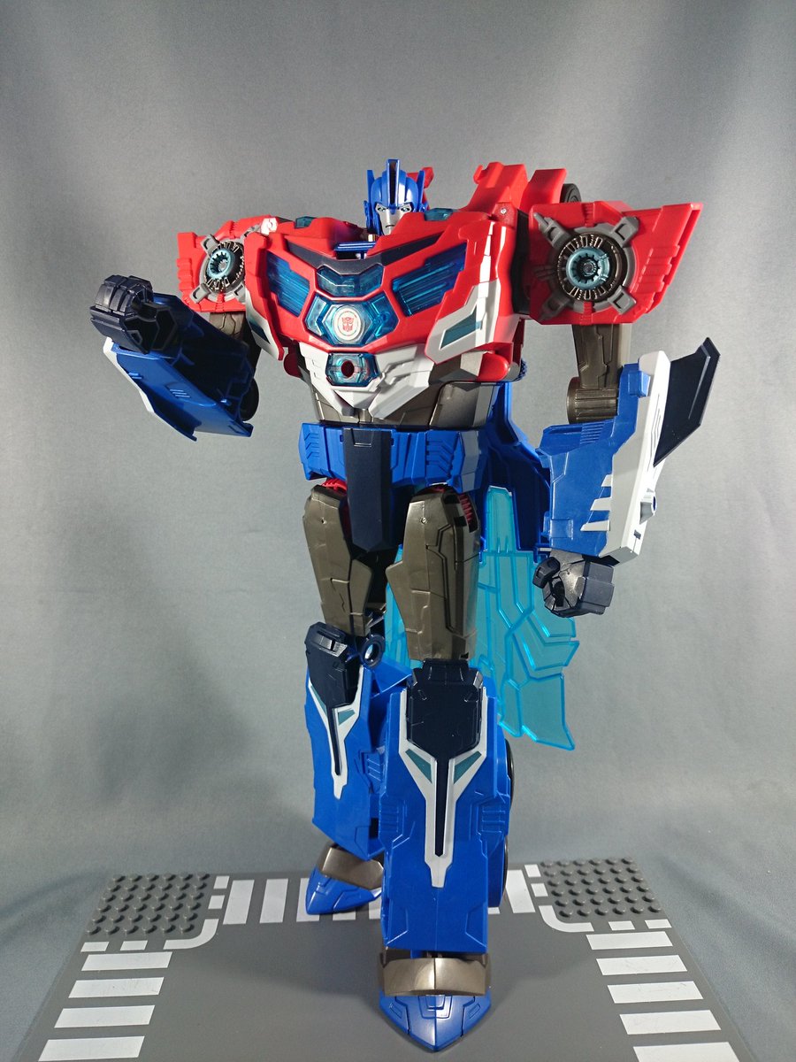 Transformers News: TakaraTomy Transformers Adventure TAV-50 Hypersurge Optimus Prime In-Hand Transformers News: TakaraTomy Transformers Adventure TAV-50 Hypersurge Optimus Prime In-Hand