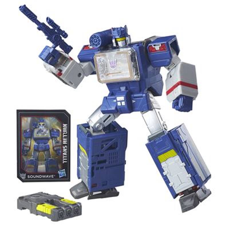 Transformers News: Transformers Titans Return Leader Class Soundwave - New Official Photos