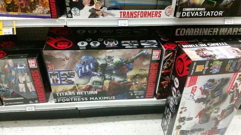 Transformers News: Transformers Titans Return Titan Masters and Fort Max Sighted at Canadian Retail