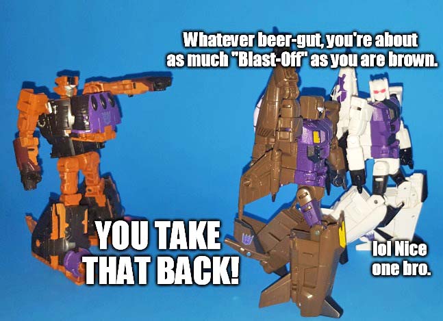 Transformers News: Battle Of The Brutici - Seibertron User Review: Unite Warriors, Combiner Wars, G2 Bruticus