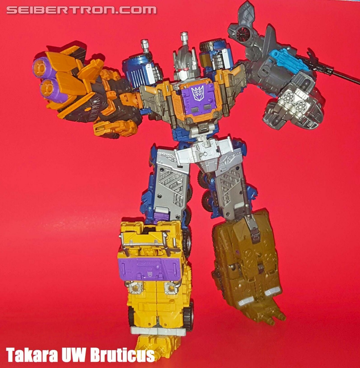 Transformers News: Battle Of The Brutici - Seibertron User Review: Unite Warriors, Combiner Wars, G2 Bruticus