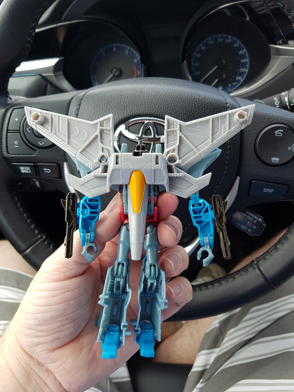 Transformers News: In-Hand Images - Transformers Robots in Disguise Warrior Class Starscream