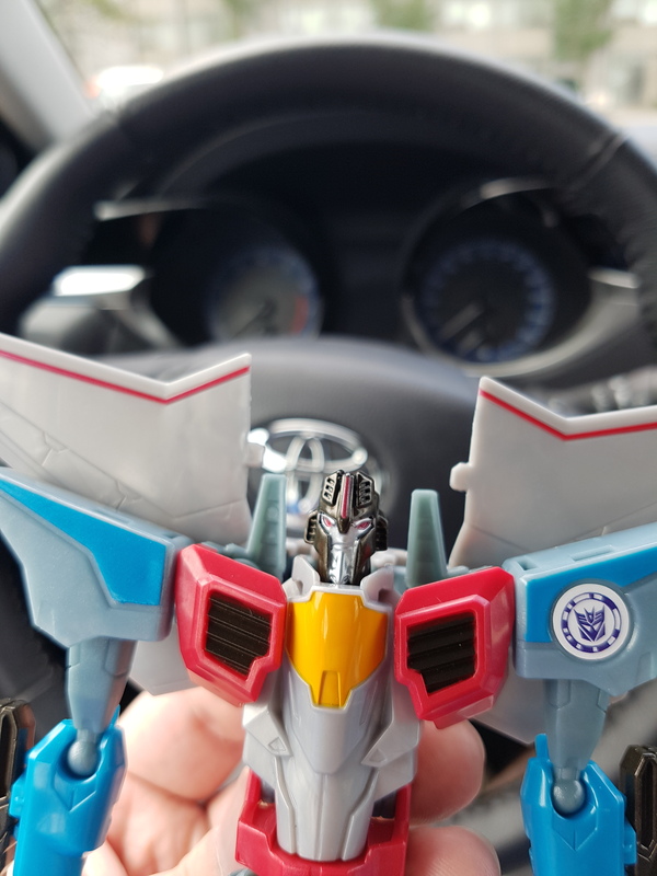 Transformers News: In-Hand Images - Transformers Robots in Disguise Warrior Class Starscream